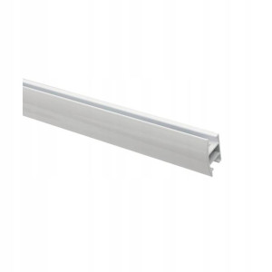 Profil szyna sufitowa 200 cm biały aluminiowy 20 mm płaski