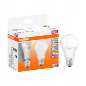 Żarówka LED E27 2 szt. (230V) 9 W 806 lm RGBW + pilot OSRAM