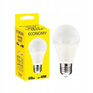 Żarówka LED E27 6 W = 40 W 470 lm ciepła Economy