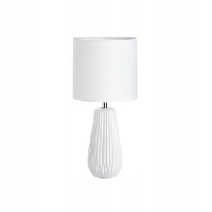 Lampa stołowa NICCI biała E14 MARKSLOJD