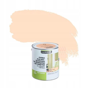 Emalia OLEJNO-ALKIDOWA 2.5 l Mango 6 Satynowa LUXENS