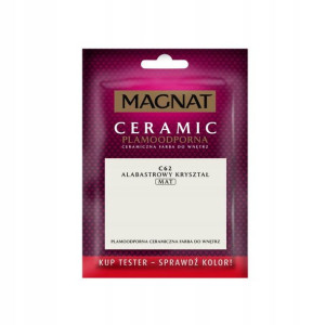 Tester farby CERAMIC 30 ml Alabastrowy kryształ MAGNAT