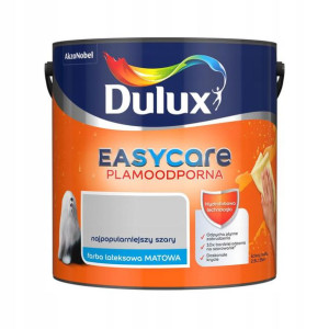 Farba wewnętrzna EASYCARE 2.5 l Najpopularniejszy Szary DULUX