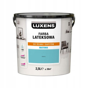 Farba wewnętrzna LATEKSOWA 5 l Miami 5 LUXENS