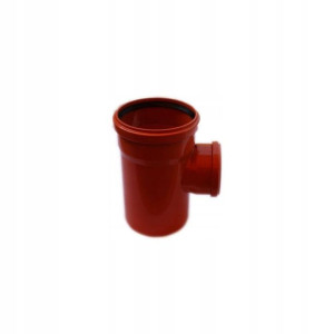 Trójnik kanalizacji zewnętrznej 160 x 110 mm/90° POLIPLAST