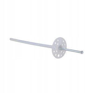 Kołek mocujący do termoizolacji 140 mm z trzpieniem stalowym 100 szt.