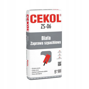 Zaprawa szpachlowa ZS-06 5 kg CEKOL