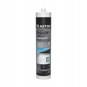 Uszczelniacz FASADY I DACHY 280 ml szary AXTON