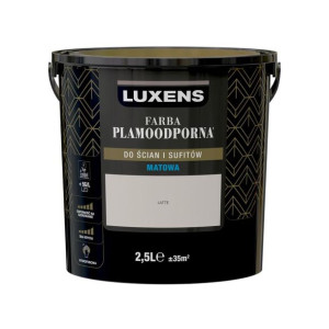 Farba wewnętrzna PLAMOODPORNA 2.5 l Latte LUXENS