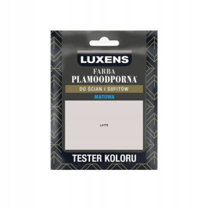 Tester farby PLAMOODPORNA 25 ml Latte LUXENS