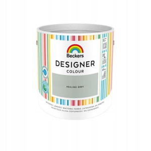 Farba wewnętrzna DESIGNER COLOUR 2.5 l Healing Grey BECKERS