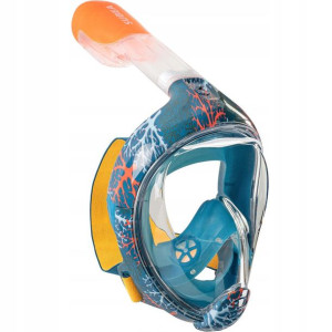 Maska fo Snorkelingu Pełnotwarzowa dla Dzieci XS