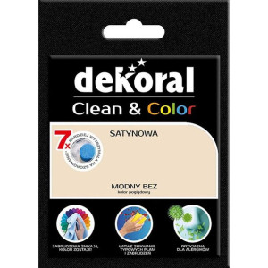 Dekoral Tester farby Clean Color modny beż