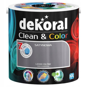 Dekoral Emulsja Clean & Color lekki ołów 2,5 l