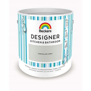 Beckers Emulsja Designer Kitchen&Bathroom Porcelain Grey 2,5 l