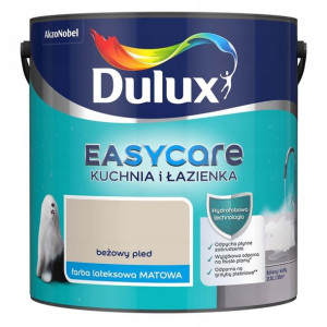 Dulux Emulsja EasyCare Kuchnia i Łazienka beżowy pled 2,5 l