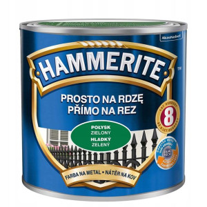 Hammerite Emalia antykorozyjna zielona połysk 250 ml