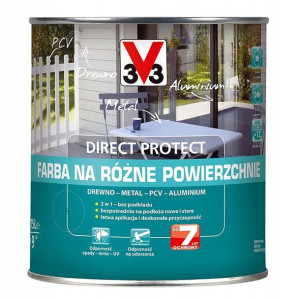 V33 Direct Protect Farba na różne powierzchnie zielony baskijski 750 ml