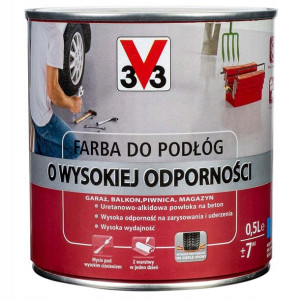 V33 Farba do podłóg piaskowy 500 ml