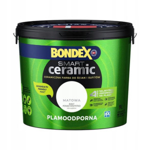 Farba Bondex Smart Ceramic Biały ponad wszystko 9 l