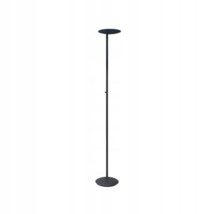 Lampa podłogowa Nenufar czarna LED Inspire