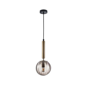 Lampa wisząca Ravena złoto-czarna E27 Italux