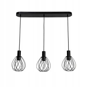 Lampa wisząca Merone czarna E27 Inspire