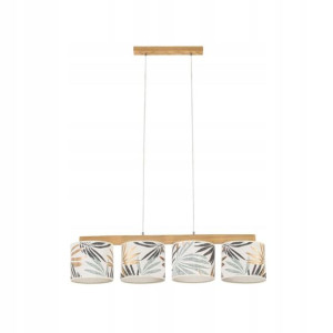 Lampa wisząca Hoja w kwiaty 4 x E27 Spot-Light