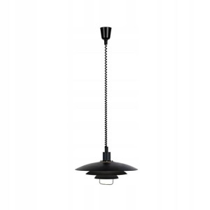 Lampa wisząca Kirkenes czarna E27 Markslojd