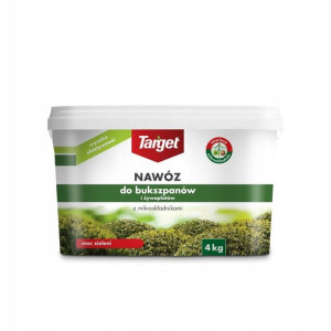Nawóz do bukszpanów i żywopłotów 4 kg TARGET