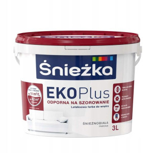 Śnieżka Emulsja EKO Plus biała 3 l