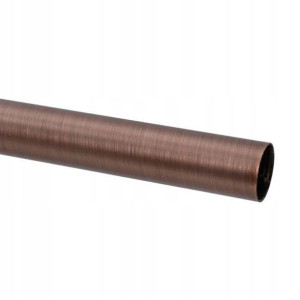 Rura karnisza 19 mm 240 cm miedź
