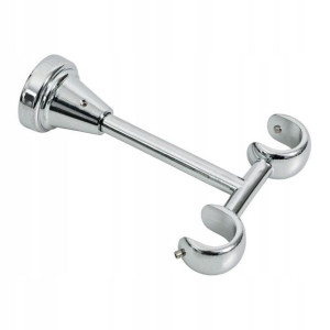 Wspornik karnisza sufitowy chrom 19 mm