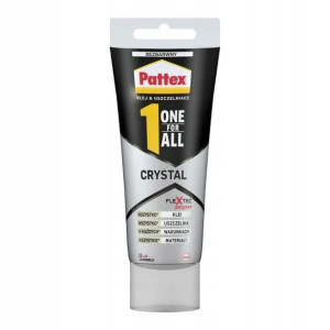 Klej montażowy Pattex One For All Crystal 80 ml