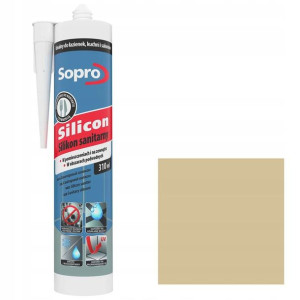Sopro Silikon sanitarny beżowy 310 ml