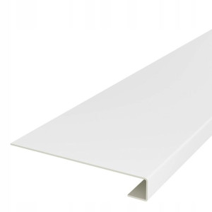 Vilo Nakładka parapetowa biała, 300 cm x 38 cm x 5,5 cm
