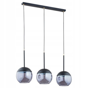 Alfa Lampa wisząca VOLDA black 3xE27