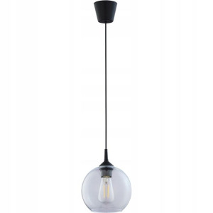 TK Lighting Lampa wisząca CUBUS śr. 20 cm bezbarwna E27
