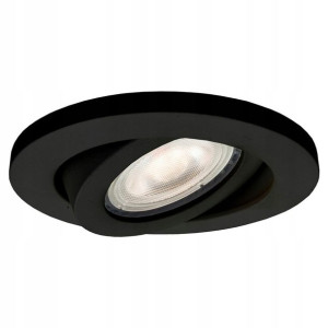 Light Prestige Oczko ruchome LAGOS czarne GU10