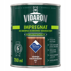 Vidaron Impregnat do drewna powłokotwórczy sekwoja kalifornijska 700 ml