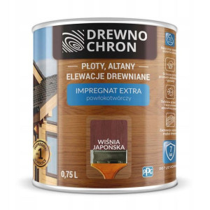Drewnochron Impregnat Extra powłokotwórczy wiśnia japońska 750 ml