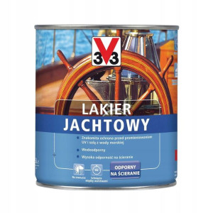 V33 Lakier jachtowy bezbarwny 750 ml