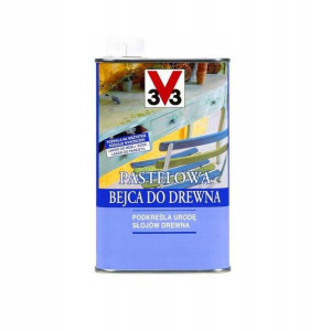 Liberon Bejca Pastelowa do drewna biała 0,5 l