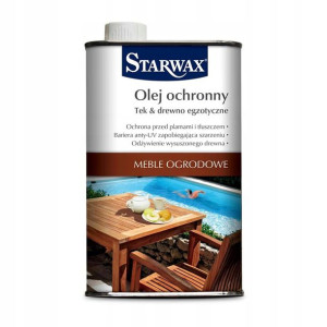 Starwax Olej ochronny do drewna tekowego i egzotycznego 500 ml