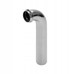 Tycner Przedłużka kolanowa syfonu umywalki 32 mm chrom