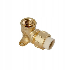 Kolanko CPVC 1/2'' z półśrubunkiem