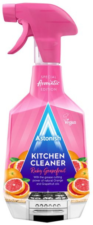 ASTONISH PINK RUBY Spray do kuchni Grejpfrut 750ml