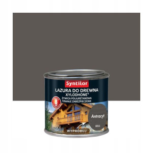 Lazura do drewna Xylodhone HP 0.125 l Antracyt Syntilor