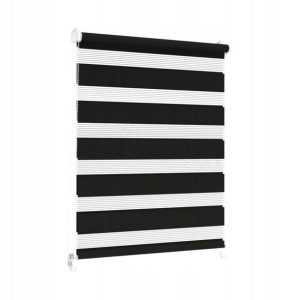Roleta dzień noc Classic Click 63.5 x 215 cm czarna