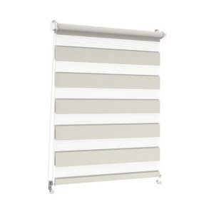 Roleta dzień noc Classic Click 41 x 215 cm srebrna